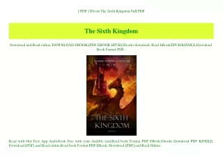 [ PDF ] Ebook The Sixth Kingdom Full PDF