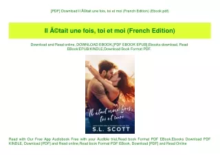 [PDF] Download Il ÃƒÂ©tait une fois  toi et moi (French Edition) (Ebook pdf)