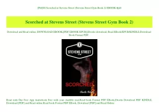 [Pdf]$$ Scorched at Stevens Street (Stevens Street Gym Book 2) EBOOK #pdf