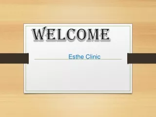 welcome