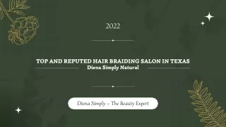 Top and Reputed Hair Braiding Salon in Texas