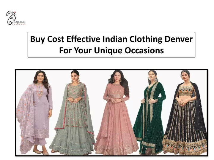 buy cost effective indian clothing denver