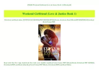 [Pdf]$$ Weekend Girlfriend (Love & Justice Book 1) (Ebook pdf)