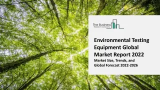 environmental testing equipment global market