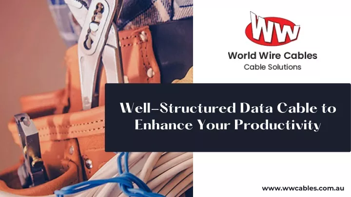 well structured data cable to enhance your