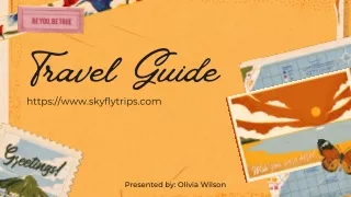 Travel With Sky Fly Trips