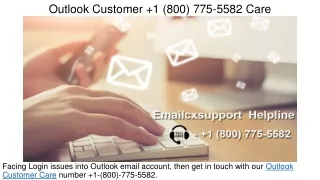 outlook customer 1 800 775 5582 care