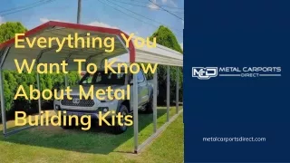 Everything You Want To Know About Metal Building Kits (1)