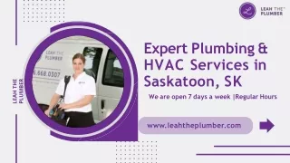 HVAC Specialist Saskatoon | Leah The Plumber