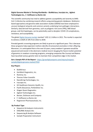 digital genome market is thriving worldwide biom