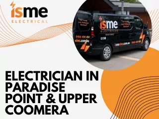 Electrician in Paradise Point & Upper Coomera