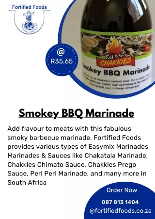 Smokey BBQ Marinade