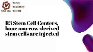 r3 stem cell centers bone marrow derived stem