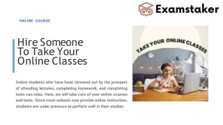 Pay Someone To Take My Online Class