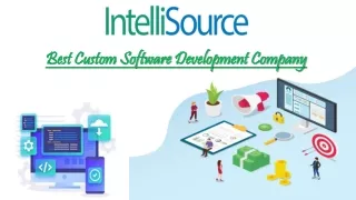 Why Choose IntelliSource’s Custom Software Development Services?
