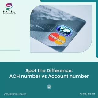 ACH Number vs Account Number