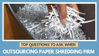 Local Colorado Paper Shredding Business