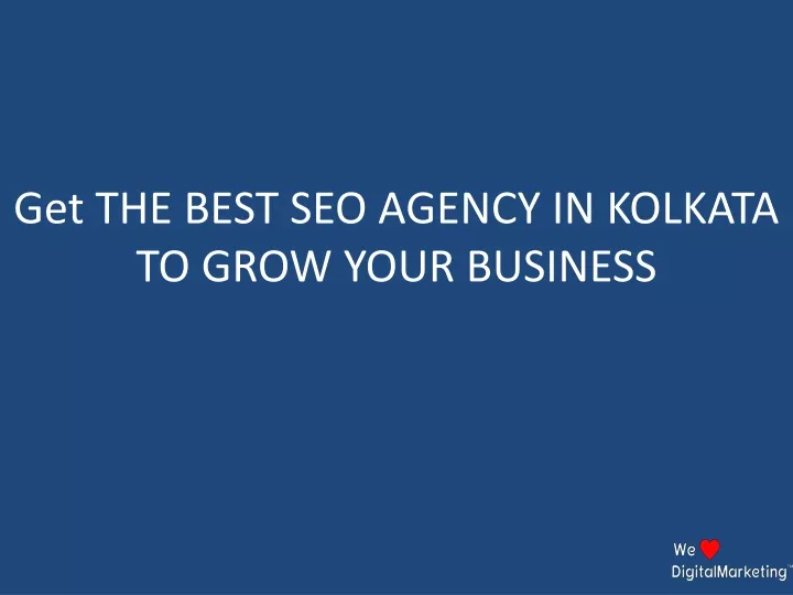 get the best seo agency in kolkata to grow your business