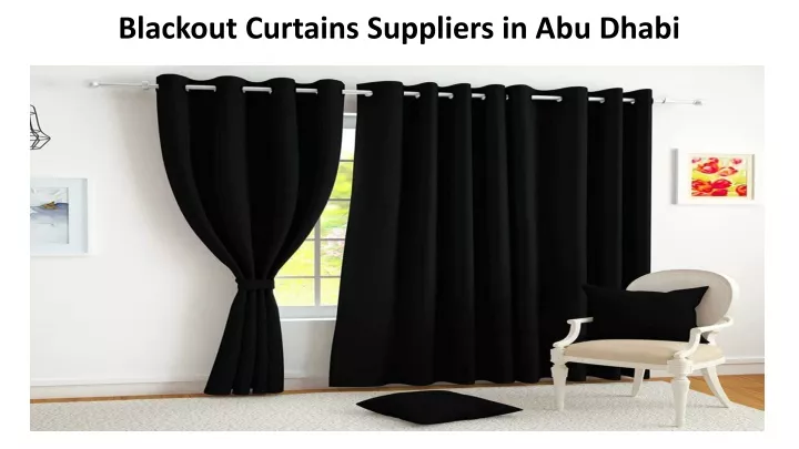 blackout curtains suppliers in abu dhabi