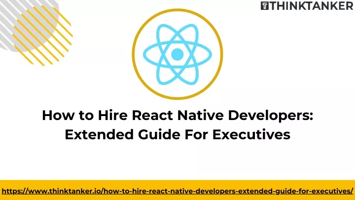 how to hire react native developers extended