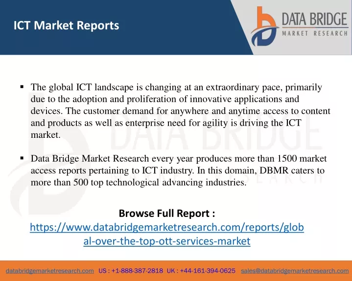 ict market reports