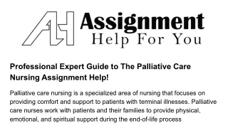 professional expert guide to the palliative care