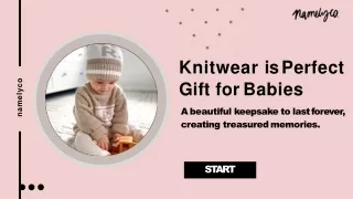 Knitwear is Perfect Gift for Babies