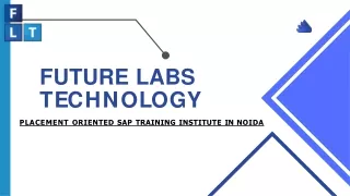 Placement oriented SAP training institute in Noida