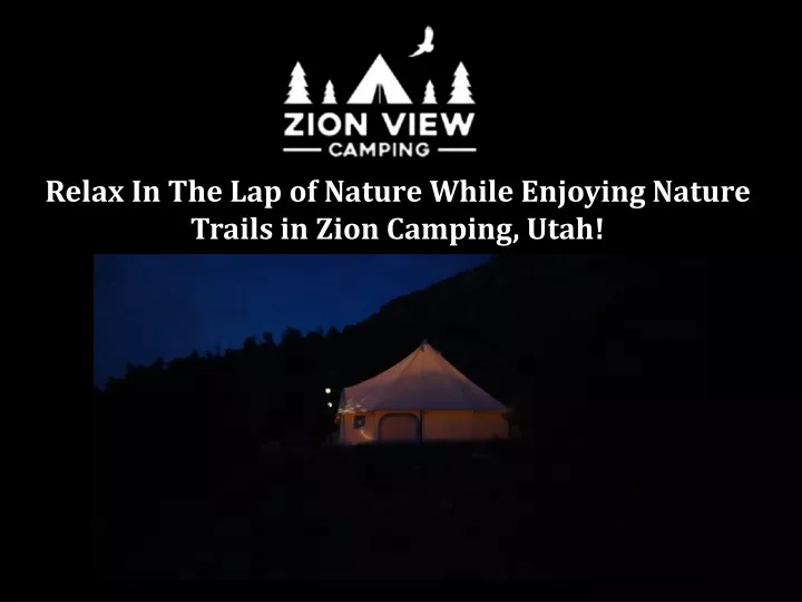 relax in the lap of nature while enjoying nature
