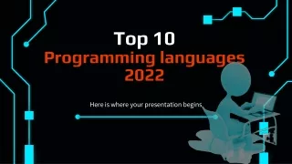 top 10 programming languages 2022
