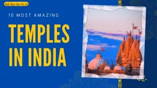 10 most amazing temples in india