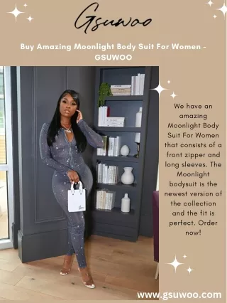 Buy Amazing Moonlight Body Suit For Women - GSUWOO