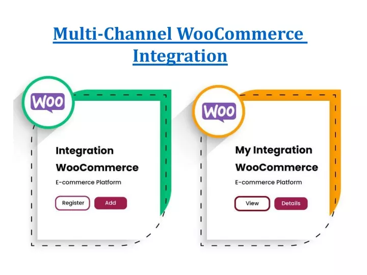 multi channel woocommerce integration