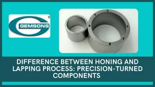 difference between honing and lapping process