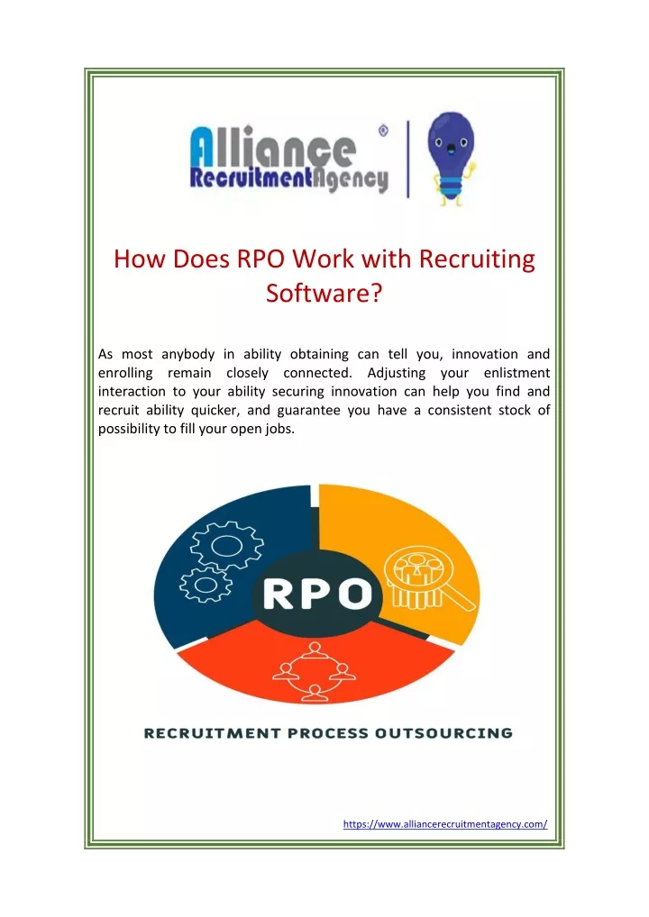 how does rpo work with recruiting software