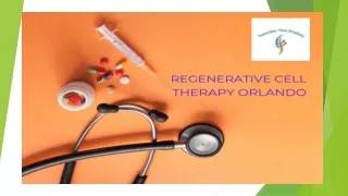 Regenerative Cell Therapy Orlando