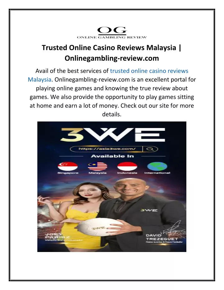 trusted online casino reviews malaysia