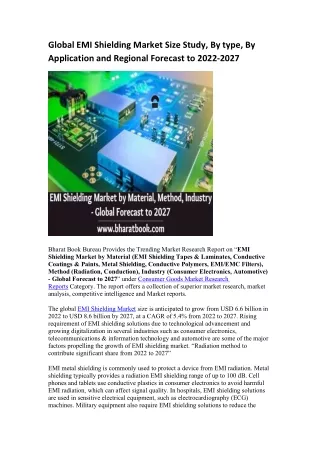 global emi shielding market size study by type
