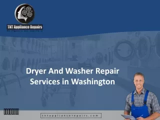 Dryer And Washer Repair Services in Washington