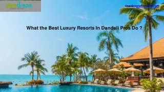 Luxury Resorts in Dandeli | Dandeli Resorts