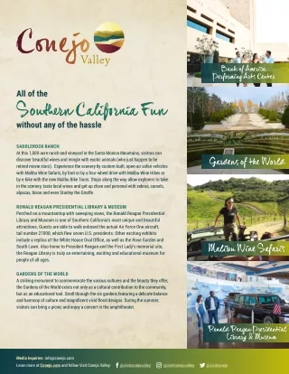 Visit Conejo Valley