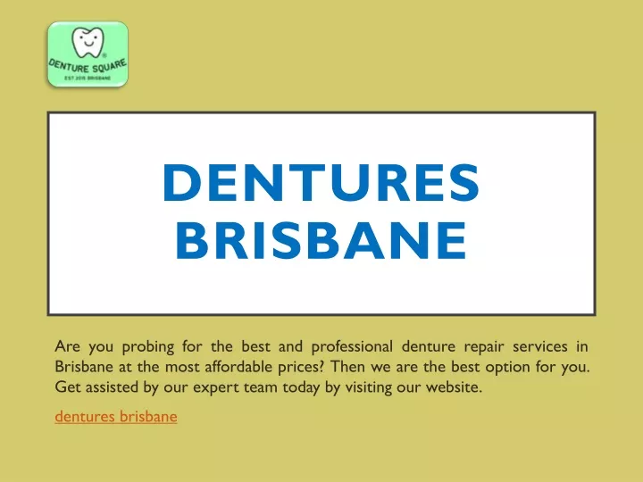 dentures brisbane