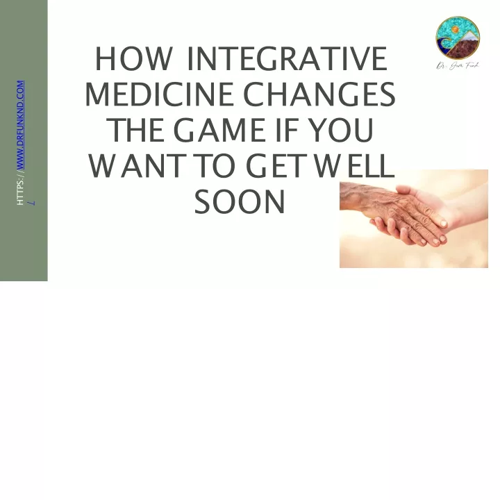 how integrative medicine changes