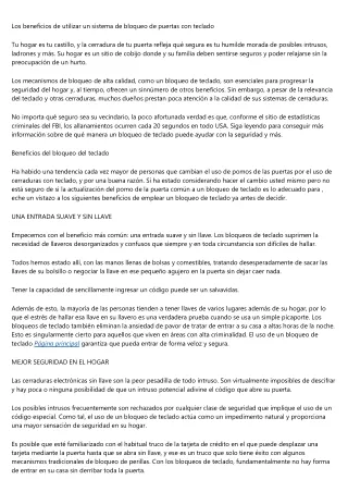 Cierres de teclado: qué son y en qué momento usarlas
