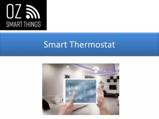 smart thermostat