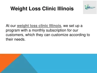 Weight Loss Clinic Illinois
