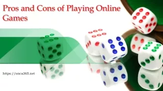 pros and cons of playing online games