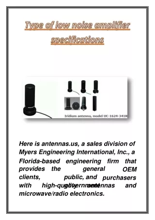 here is antennas us a sales division of myers