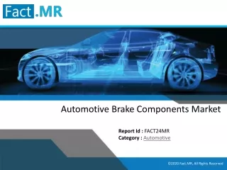 Automotive Brake Components Market - Fact.MR