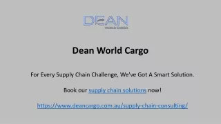 Supply Chain Management Solutions in Australia